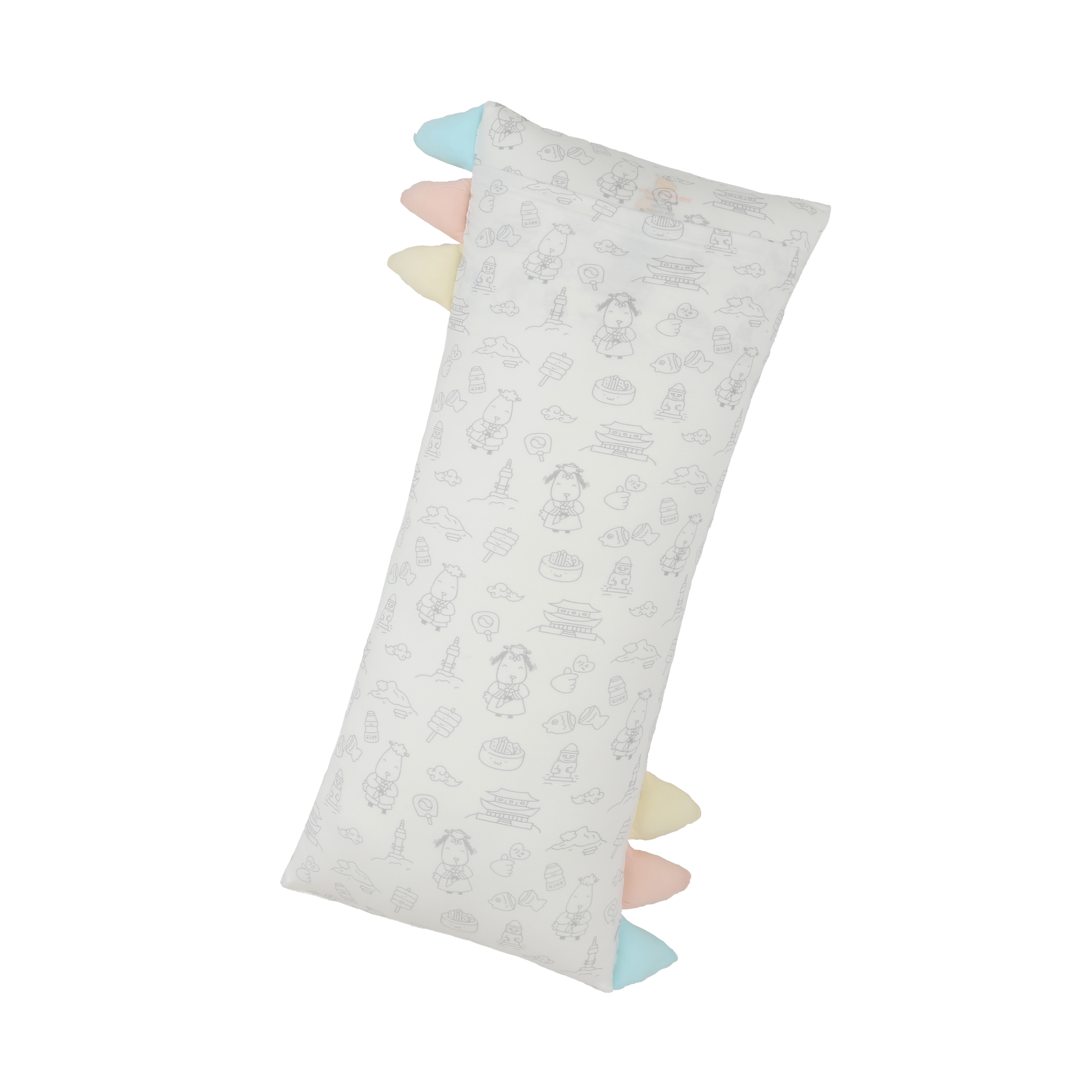 Bed-Time Buddy™ K03 White with Color tag - Jumbo (size 23x53cm)