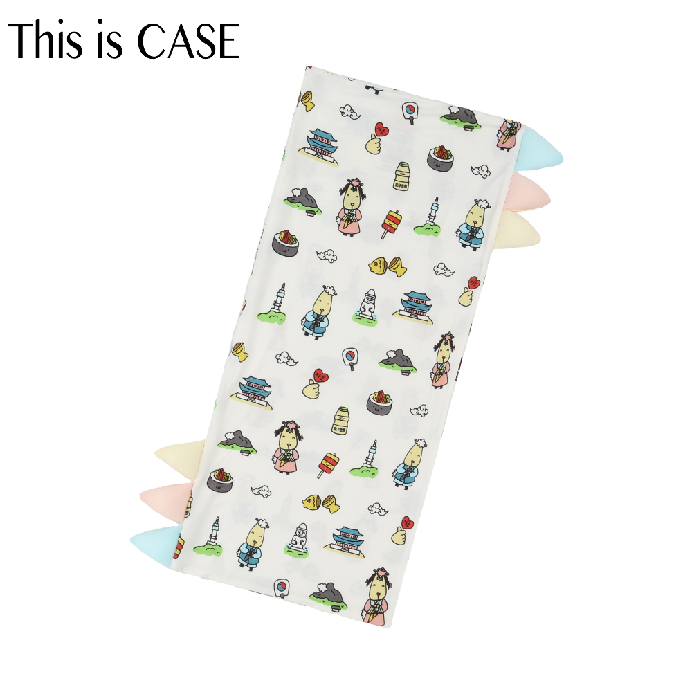 Bed-Time Buddy™ Case K05 White with Color tag - Jumbo