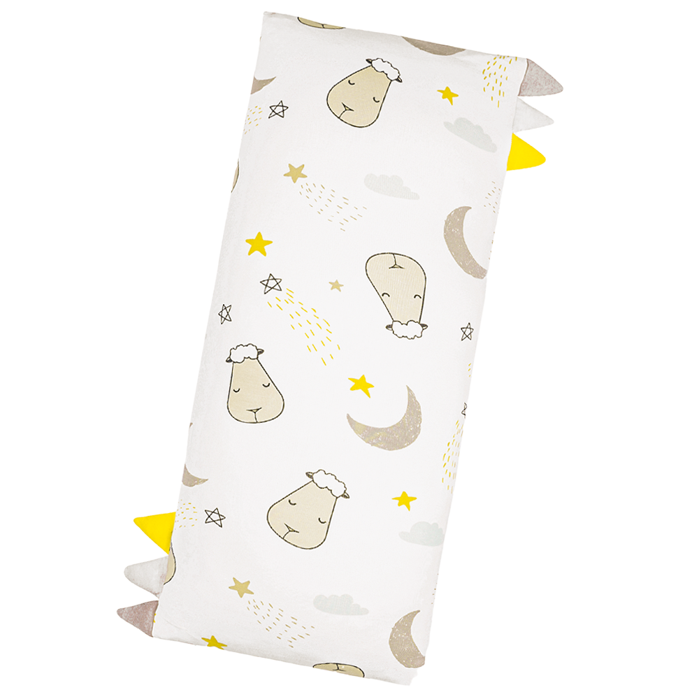 Bed-Time Buddy™ Goodnight Baa Baa White with Color tag - Jumbo (size 23x53cm)