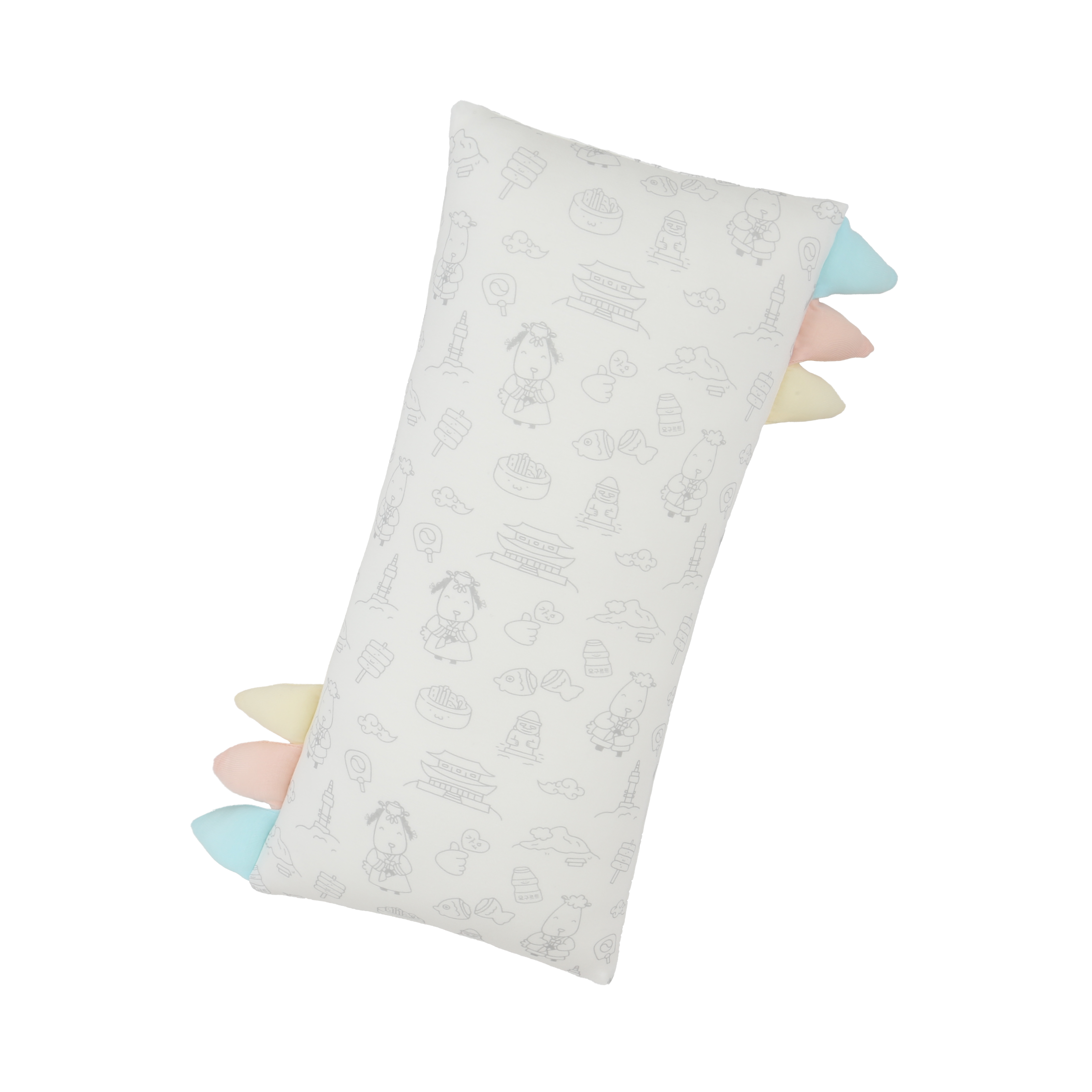 Bed-Time Buddy™ K03 White with Color tag - Medium (size 18x38cm)