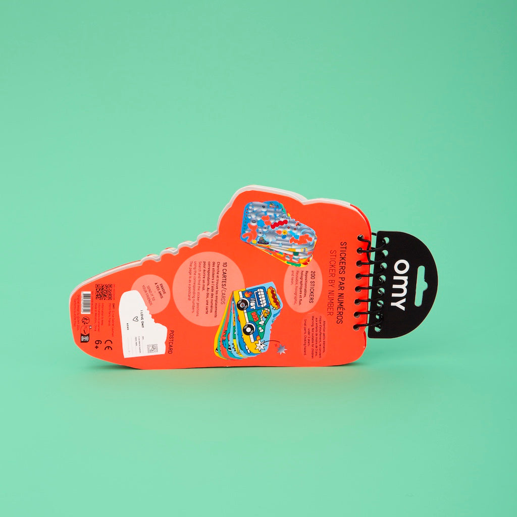 OMY Sticker Activity Book - Street