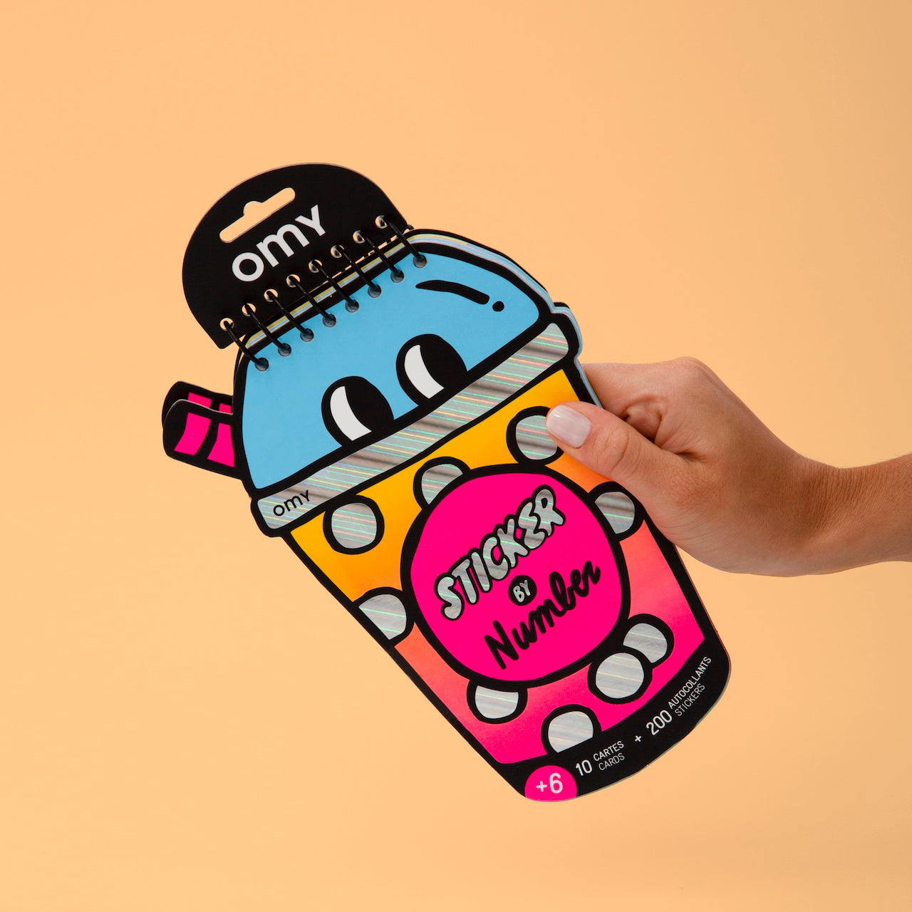 OMY Sticker Activity Book - Bubble Tea