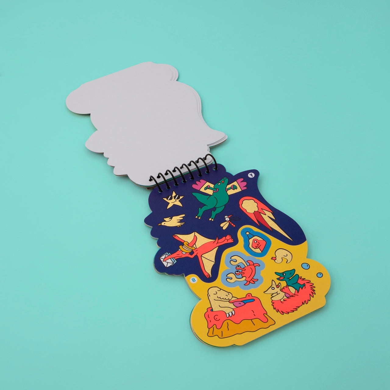 OMY Sticker Activity Notebook - Dinos