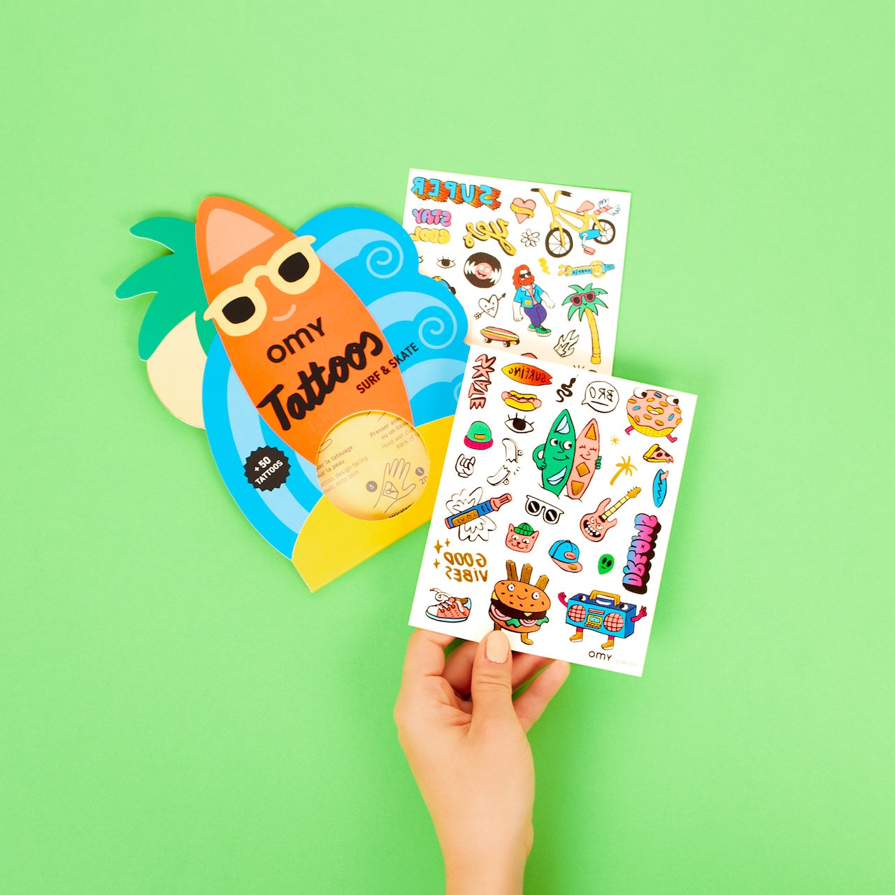 OMY Tattoo - Surf & Skate