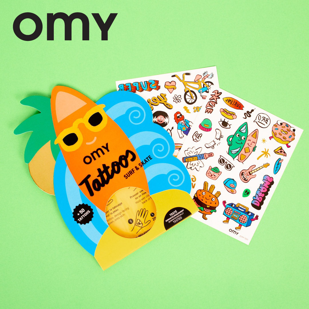 OMY Tattoo - Surf & Skate