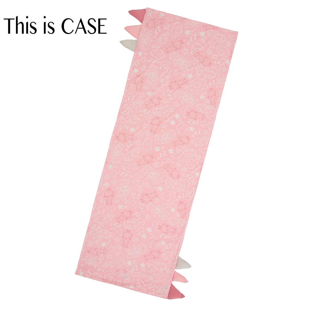 Bed-Time Buddy Case Baa Baa in the Universe Pink with Color tag - XL