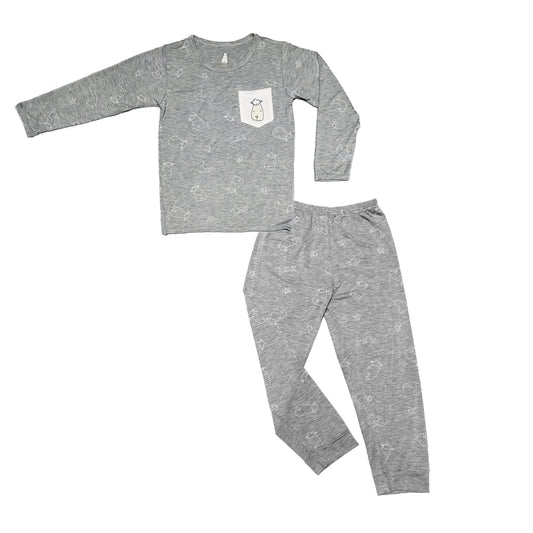 Pyjamas Set Sweet Dreams Baa Baa Grey + Sweet Dreams Baa Baa Grey