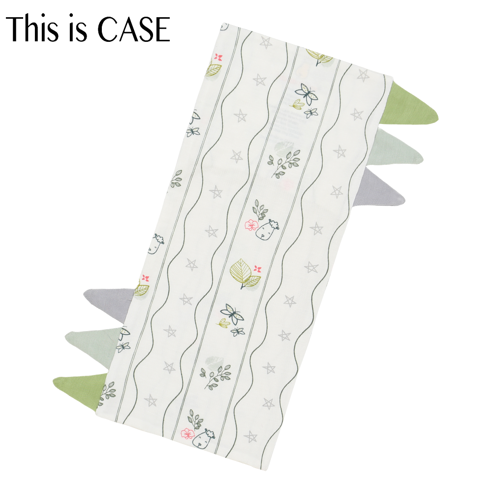 Bed-Time Buddy™ Case Dream Garden B Cream with Color tag - Small