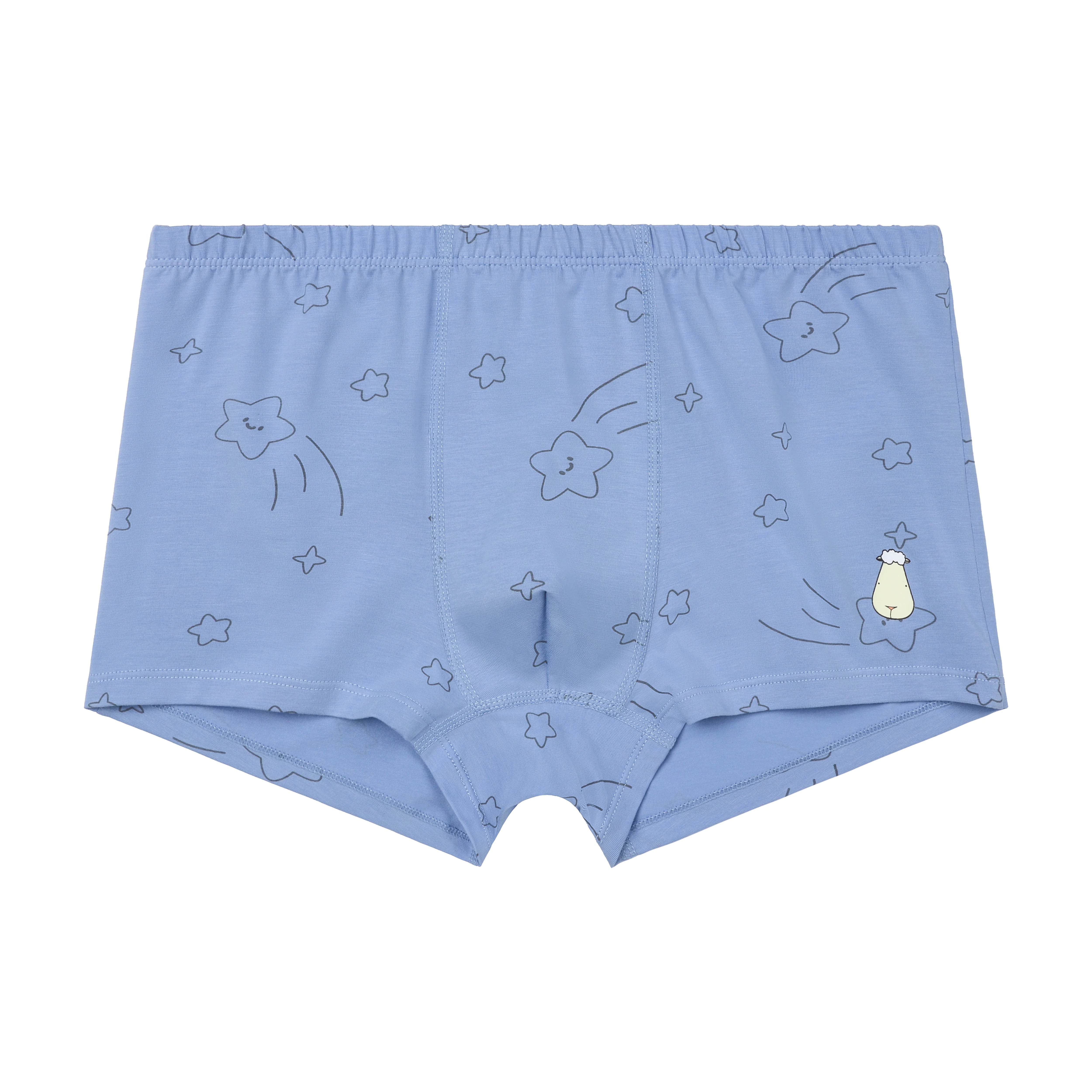 Boys Boxer A007 Denim Blue-M