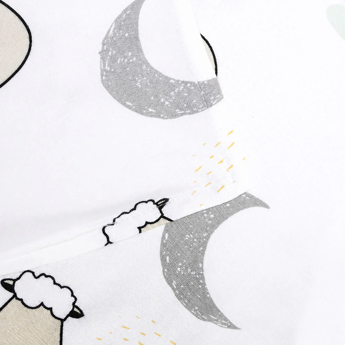 Head Pillow Goodnight Baa Baa White - Kids