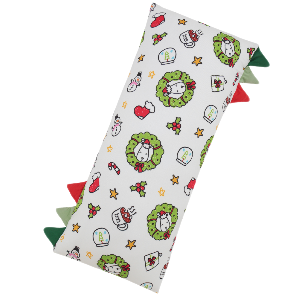 Bed-Time Buddy™ Christmas 1 White with Color tag - Jumbo (size 23x53cm)