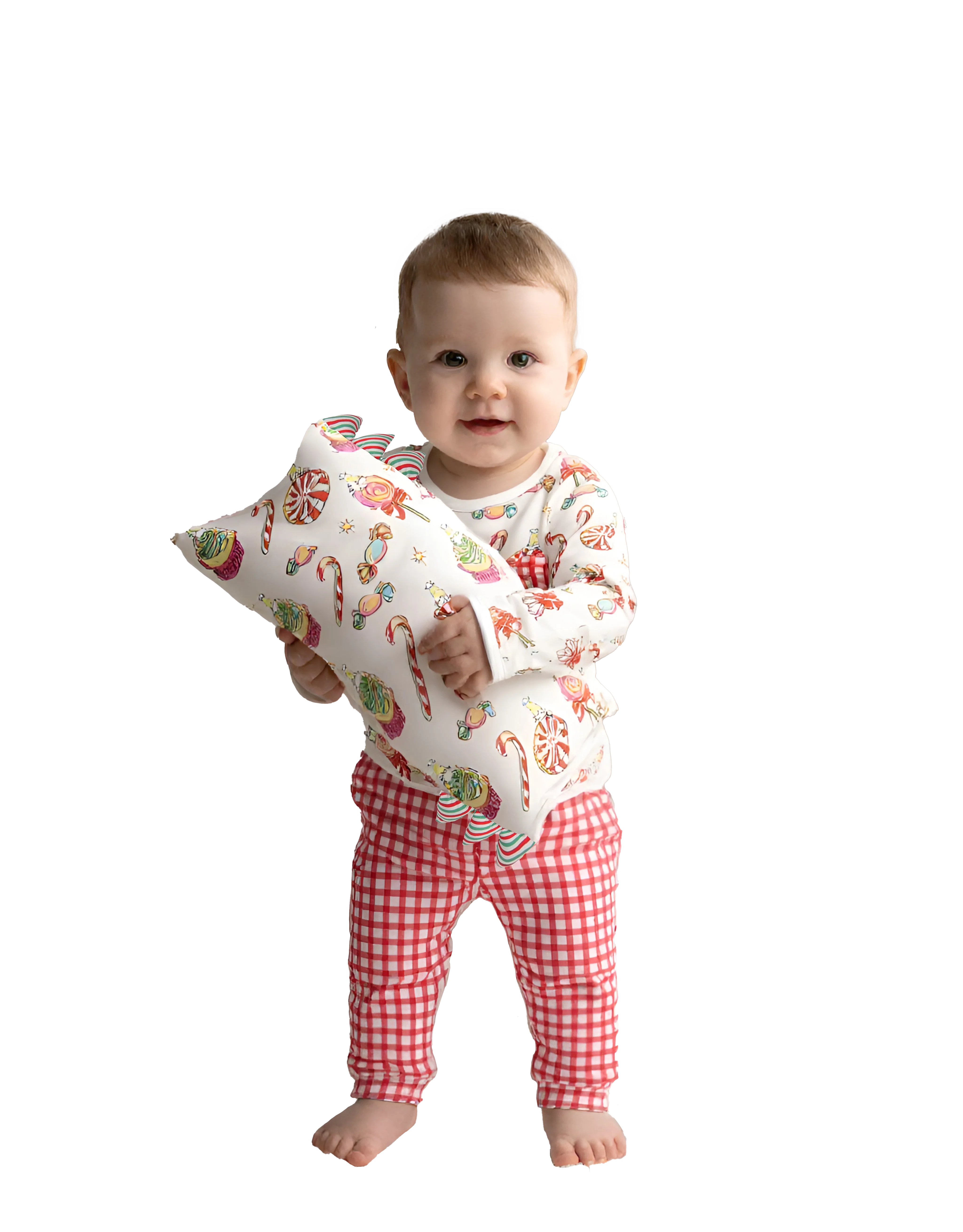 Bed-Time Buddy™ Christmas 3 White with Stripe tag - Jumbo (size 23x53cm)