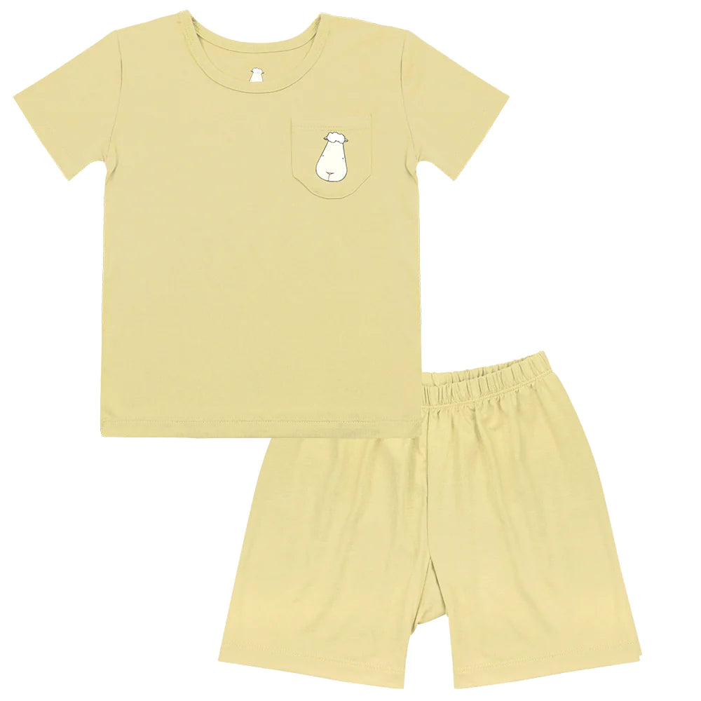 Short Sleeve Shirt Butter + Shorts Butter