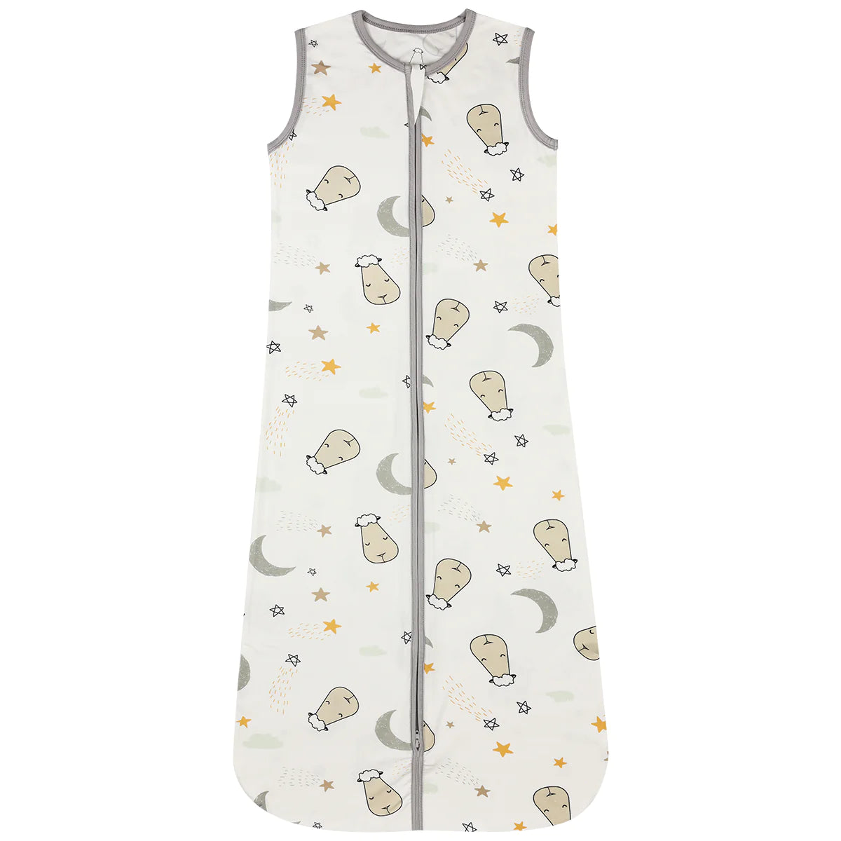 Wearable Blanket Zip Goodnight Baa Baa White