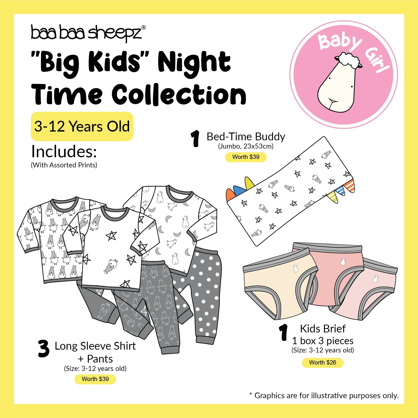 "Big Kids" Night Time Collection