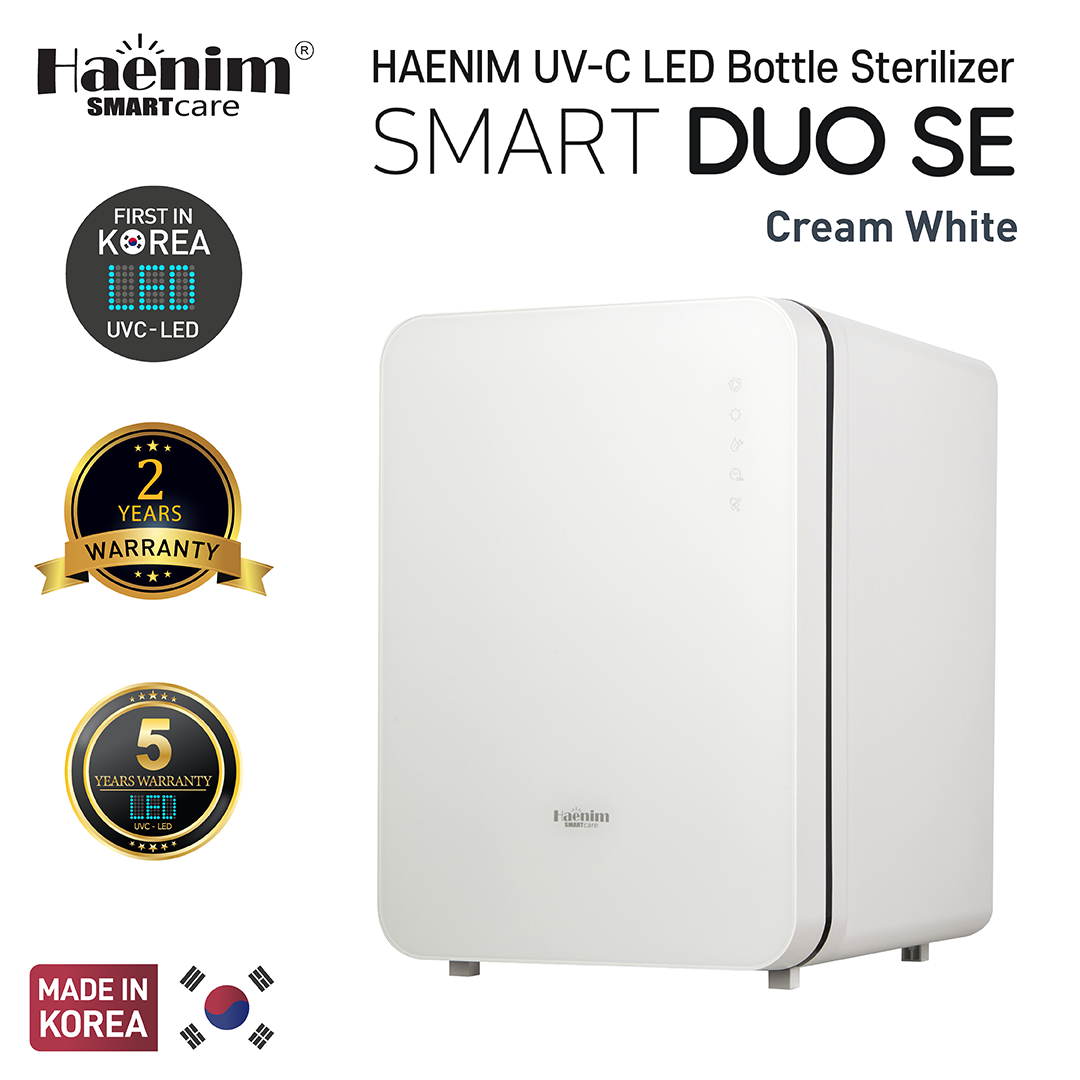 Haenim Smart DUO SE UV-C Sterilizer (Cream White)