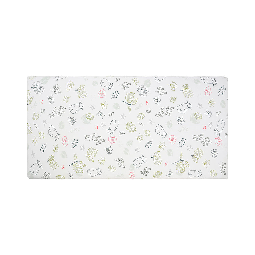 Mattress Sheet Dream Garden A Cream (60 x 120 cm / 70 x 140 cm)