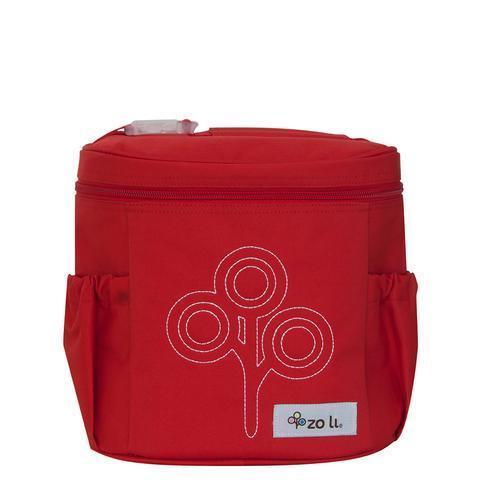 ZoLi NOMNOM - Insulated Lunch Tote Bag - Red