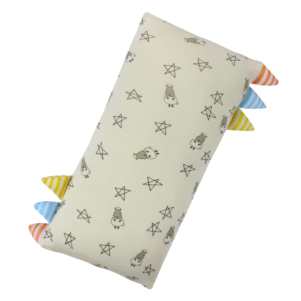 Bed-Time Buddy™ Case Small Star & Sheepz Yellow with Color & Stripe tag - Medium