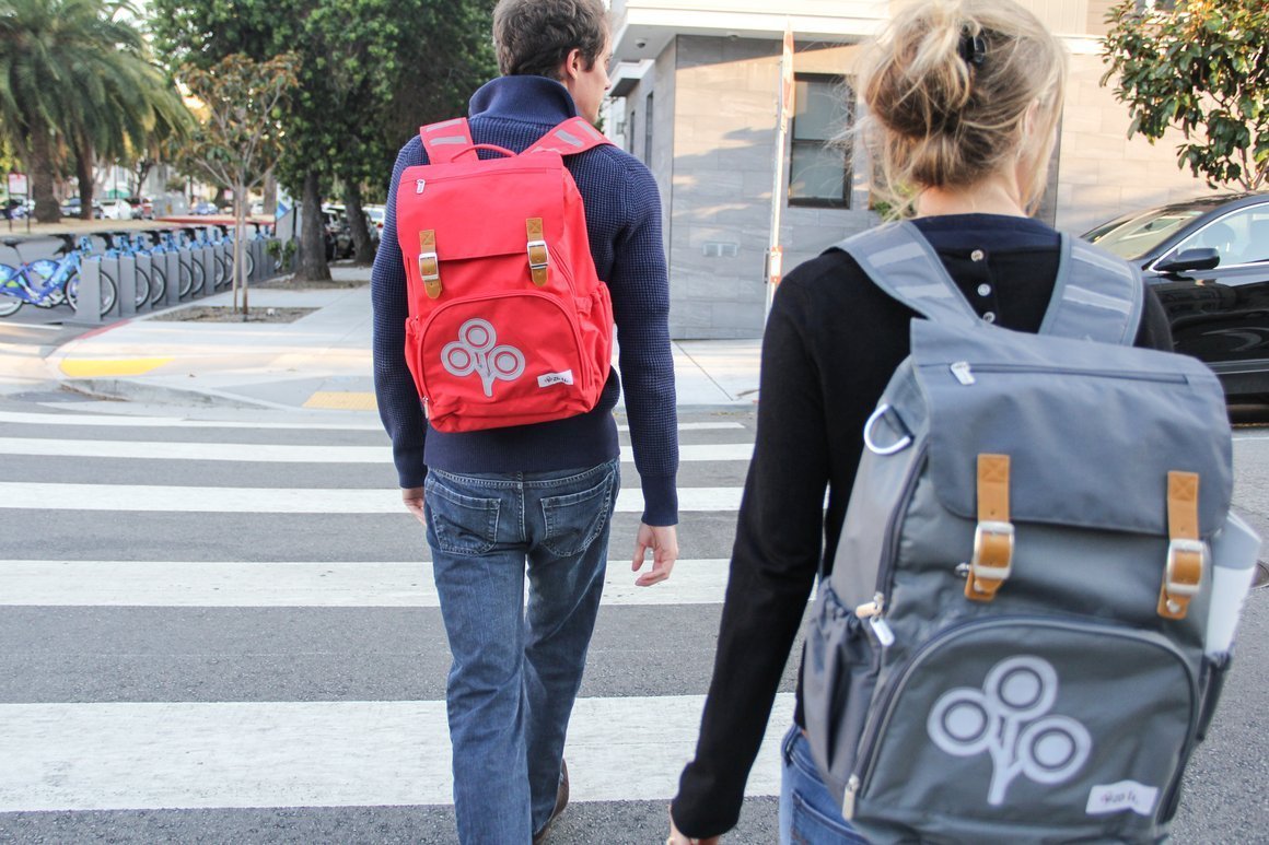 ZoLi STASH Classic Rucksack- Red