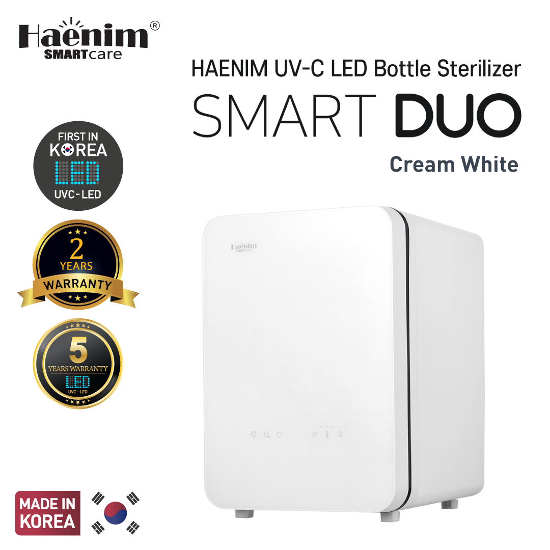 Haenim Smart DUO UV-C Sterilizer (Cream White)