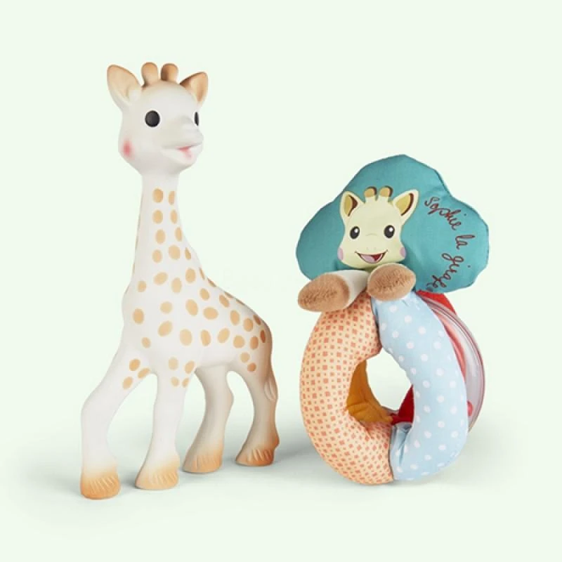 Sophie la girafe Sophiesticated Rattle Set