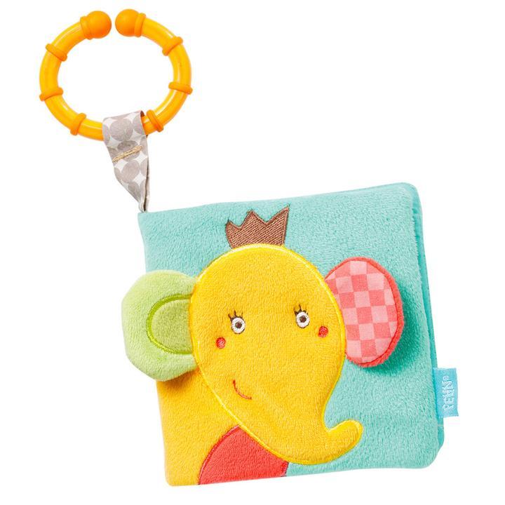 Fehn Soft Toys - Soft Book - Elephant