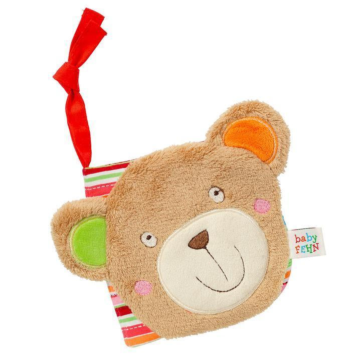 Fehn Soft Toys - Soft Book - Oskar Teddy