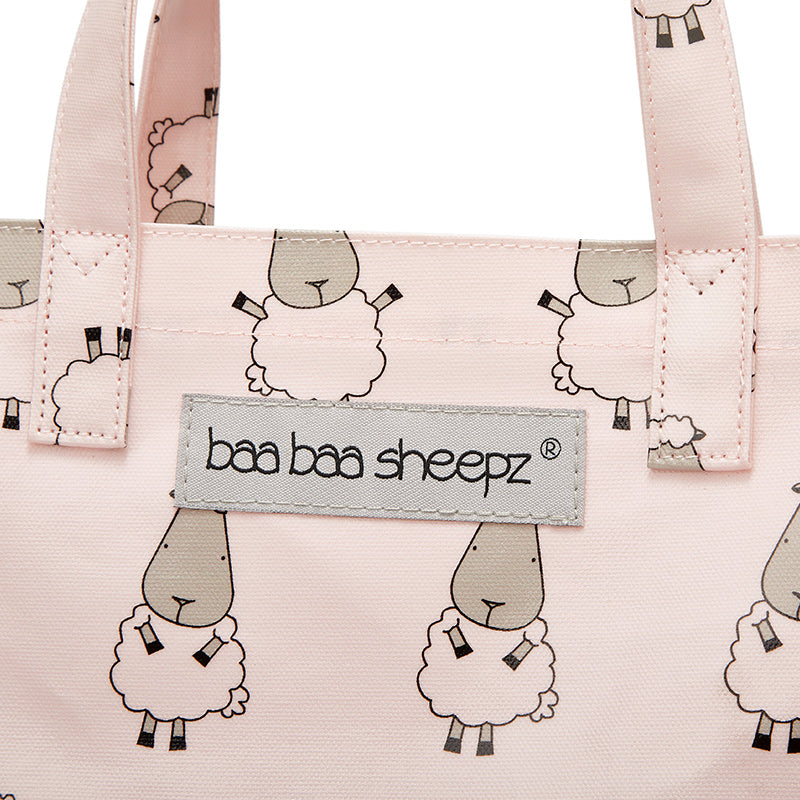 Baa Baa Sheepz Tote Bag Big Sheepz Pink