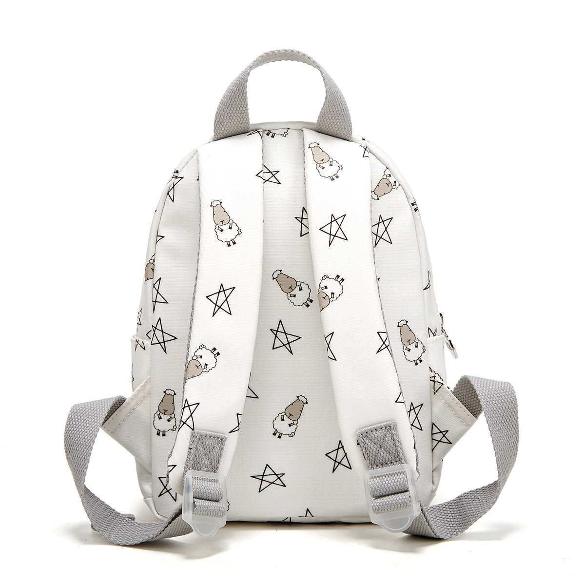 Baa Baa Sheepz Backpack Small Star & Sheepz White - Small