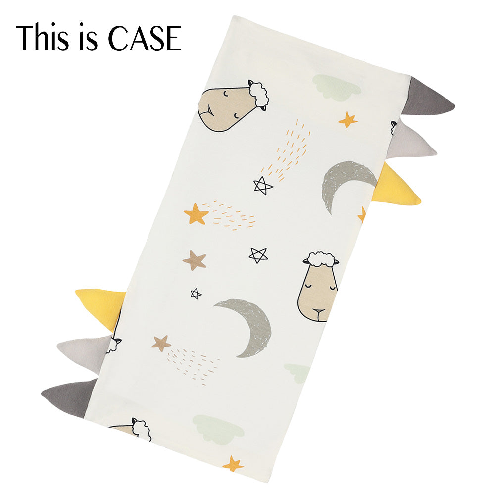 Bed-Time Buddy Case Goodnight Baa Baa White with Color tag - Jumbo