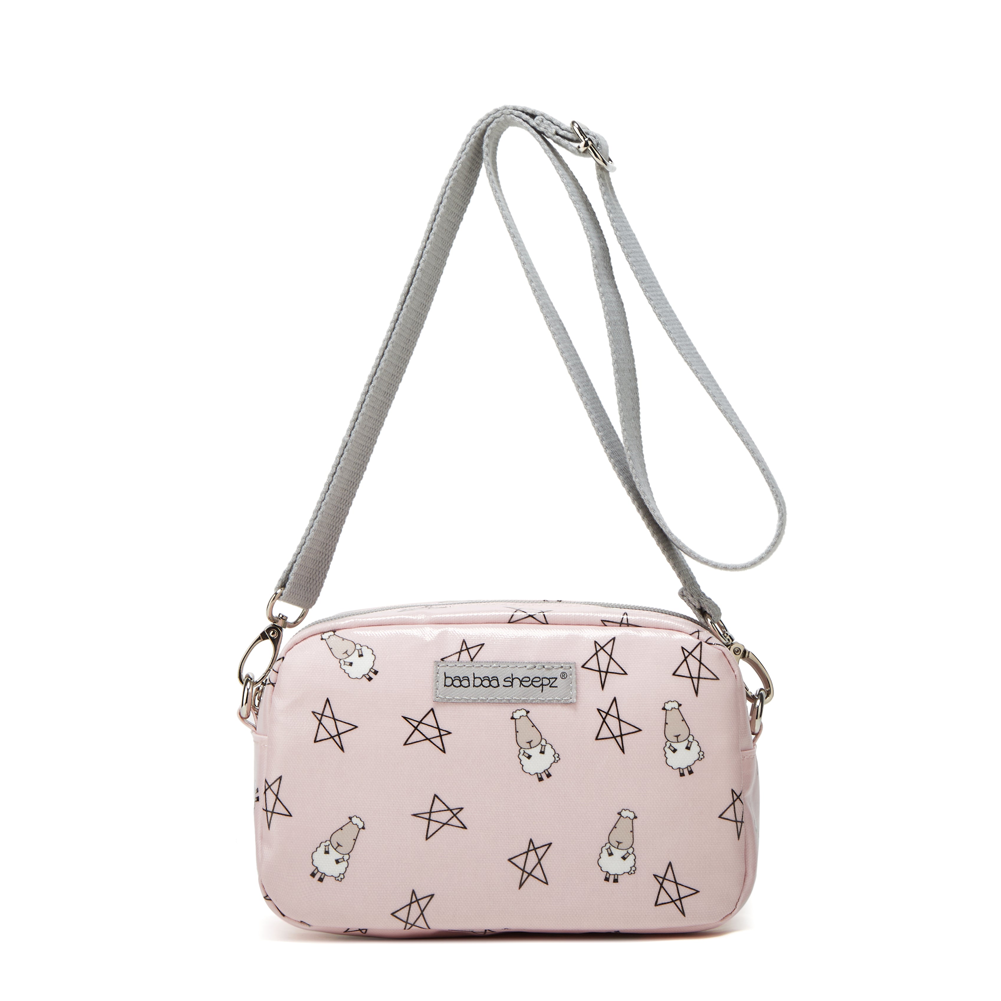 Baa Baa Sheepz Sling Bag Small Star & Sheepz Pink - Small