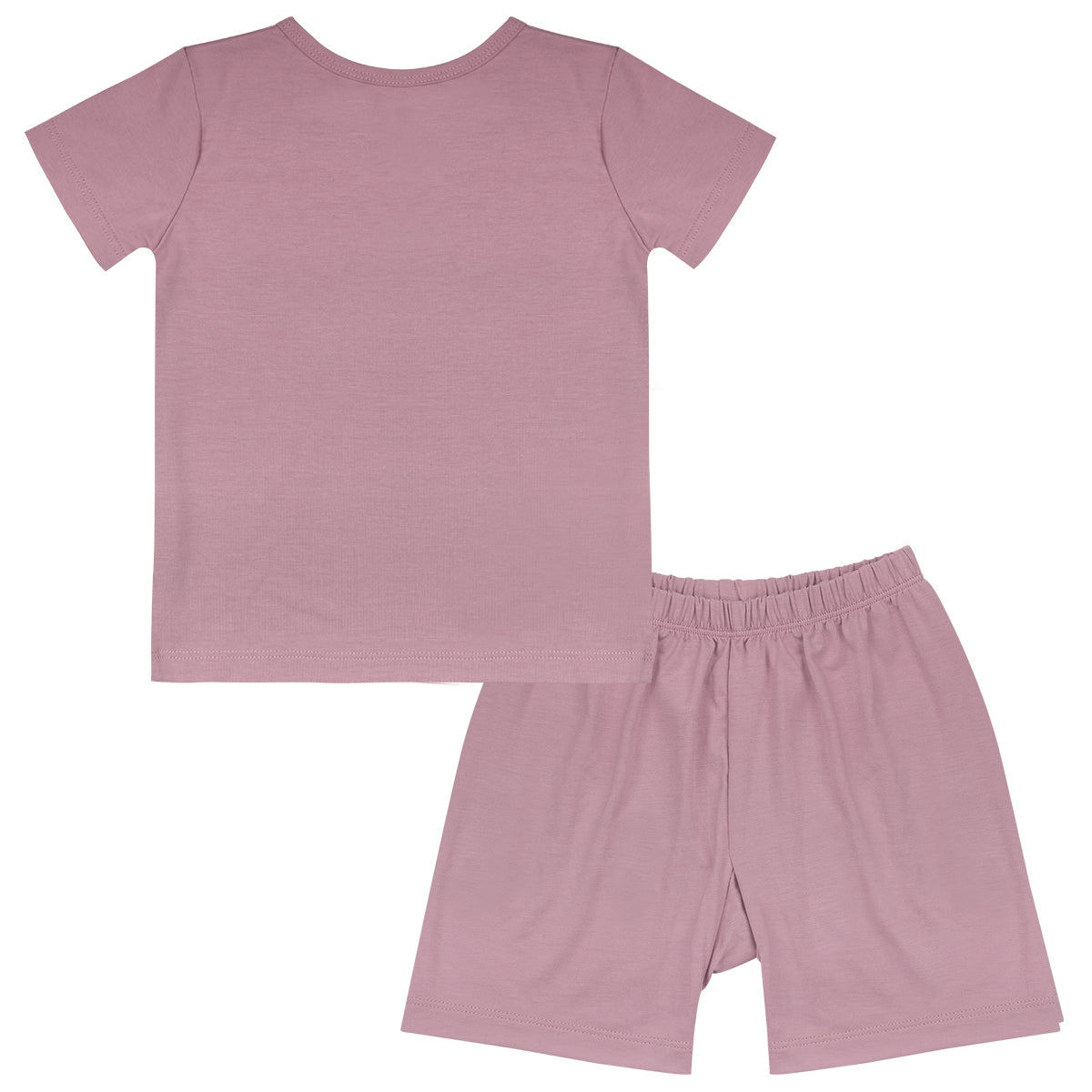 Short Sleeve Shirt Lavender + Shorts Lavender