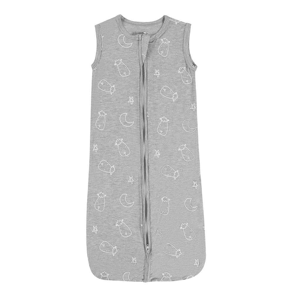 Wearable Blanket Zip Sweet Dreams Baa Baa Grey