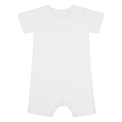 SPECIAL EDITION - Romper Short Sleeve Globe White