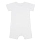 SPECIAL EDITION - Romper Short Sleeve Globe White