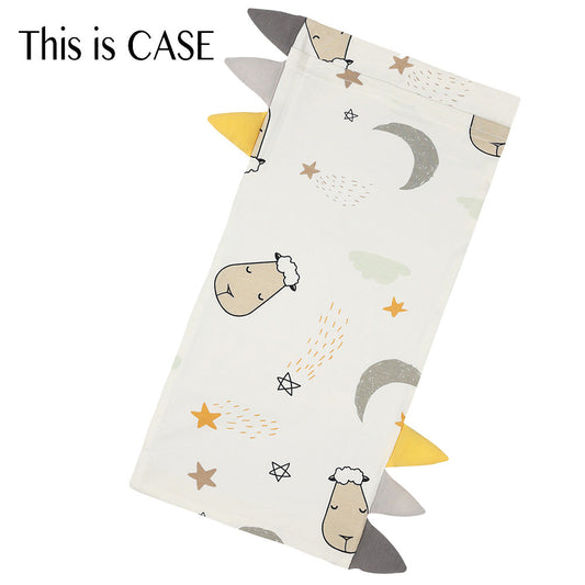 Bed-Time Buddy Case Goodnight Baa Baa White with Color tag - Jumbo