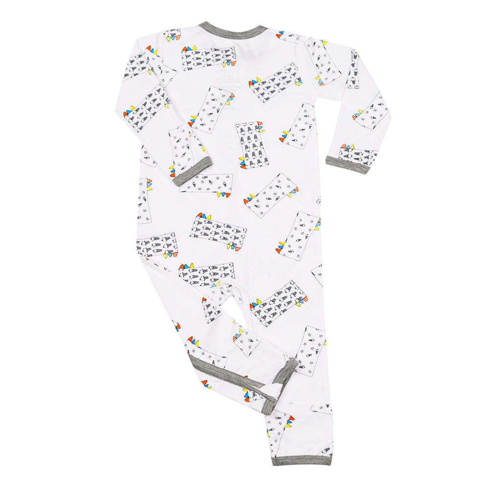 Romper Zip Buddy-Me Everywhere Milk