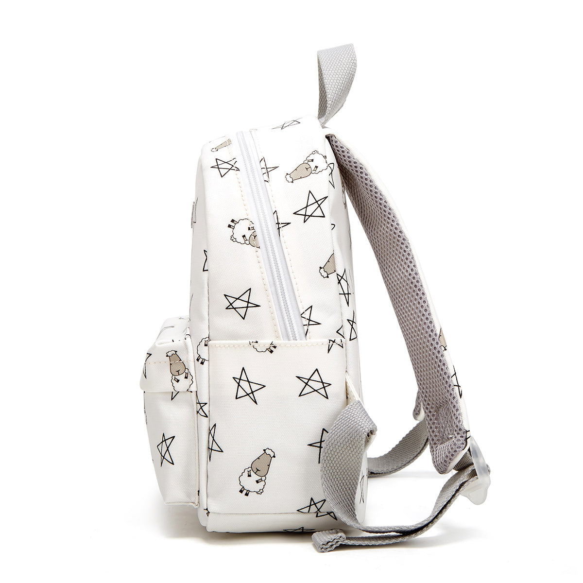 Baa Baa Sheepz Backpack Small Star & Sheepz White - Small