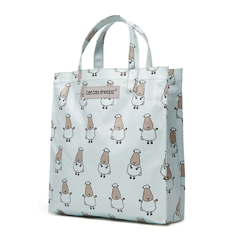 Baa Baa Sheepz Tote Bag Big Sheepz Blue