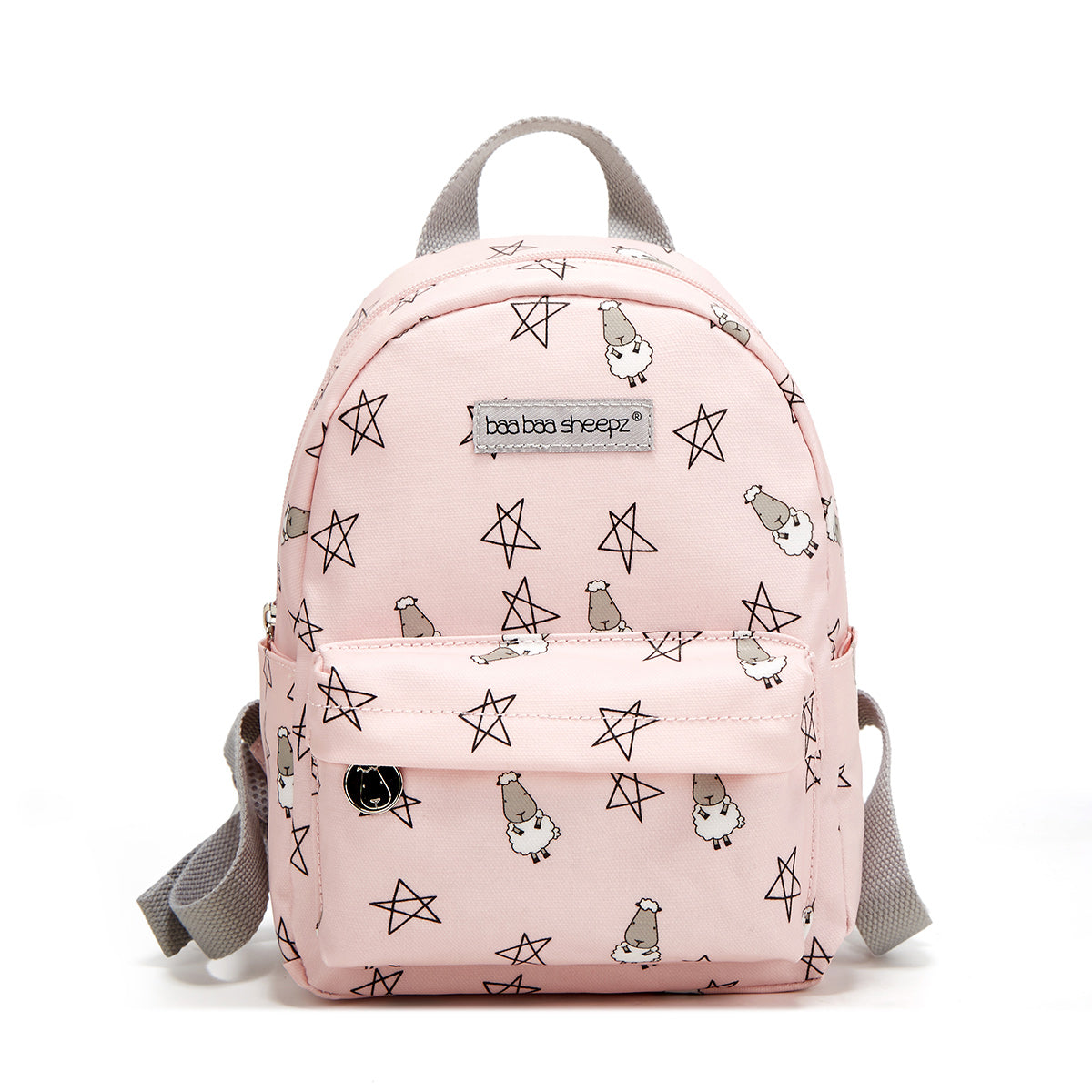 Baa Baa Sheepz Backpack Small Star & Sheepz Pink - Small