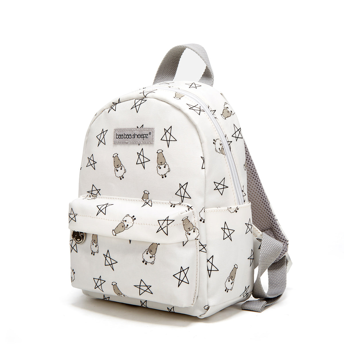 Baa Baa Sheepz Backpack Small Star & Sheepz White - Small