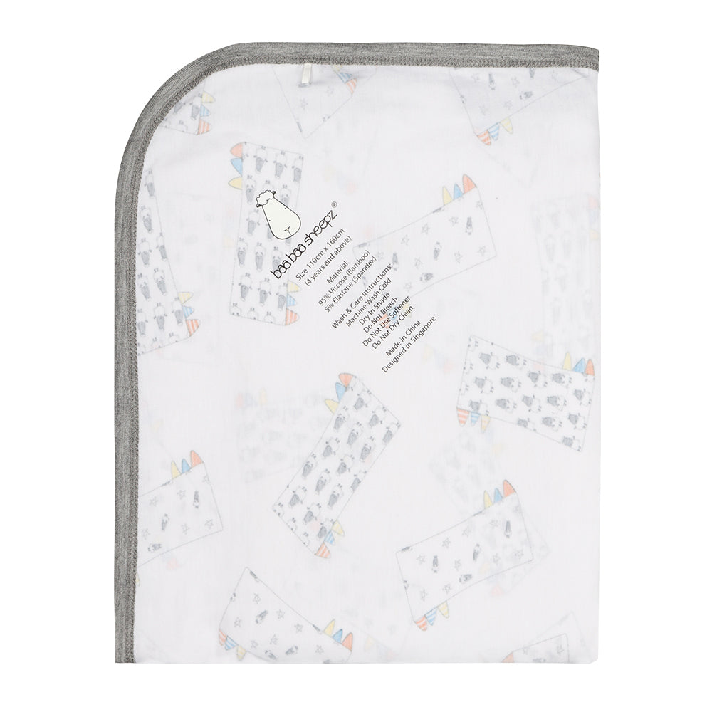 Single Layer Blanket Buddy-Me Everywhere Milk - 4T