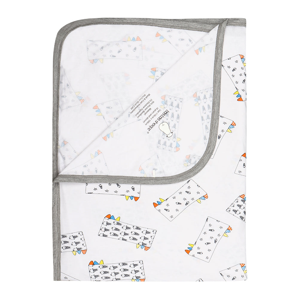 Single Layer Blanket Buddy-Me Everywhere Milk - 4T