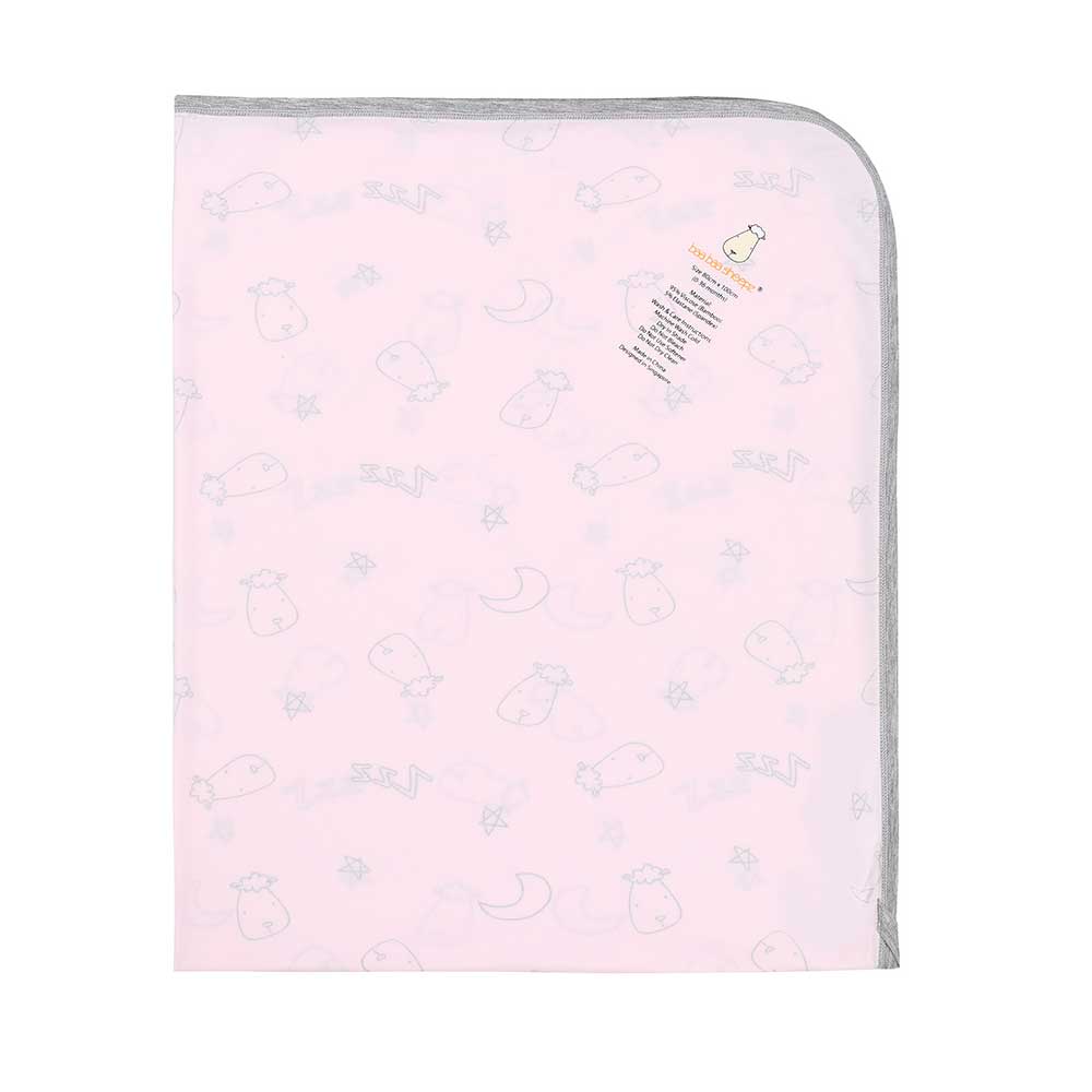 Single Layer Blanket Sweet Dreams Baa Baa Pink - 36M