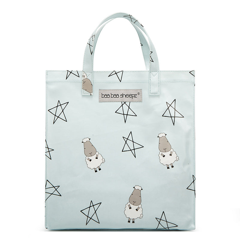 Baa Baa Sheepz Tote Bag Big Star & Sheepz Blue