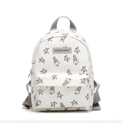 Baa Baa Sheepz Backpack Small Star & Sheepz White - Small