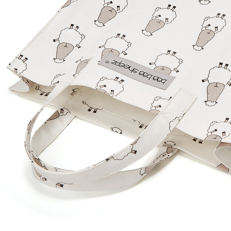 Baa Baa Sheepz Tote Bag Big Sheepz White