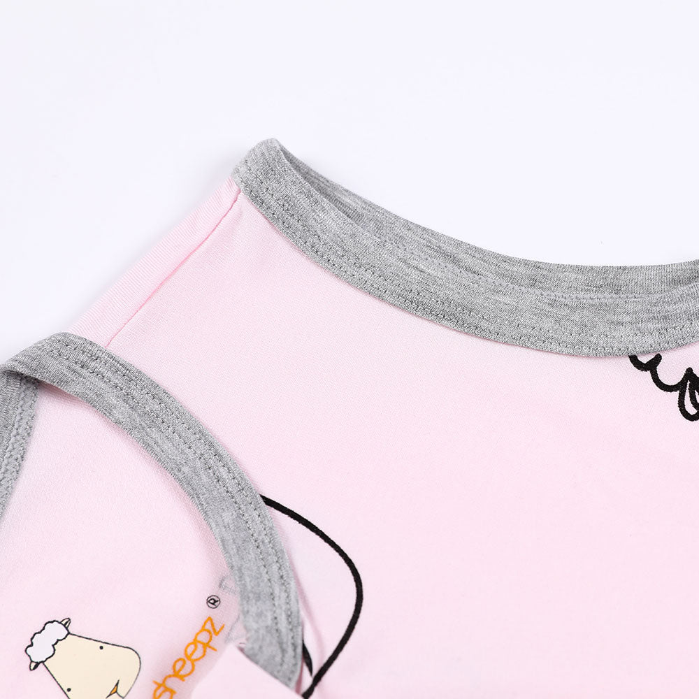 Wearable Blanket Zip Sweet Dreams Baa Baa Pink