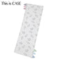 Bed-Time Buddy Case Cute Big Star & Sheepz White with Color tag - XL
